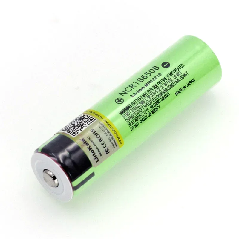 Liitokala original ncr18650b 3.7v 3400mah 18650 bateria recarregável de lítio com baterias pontiagudas (sem pcb)