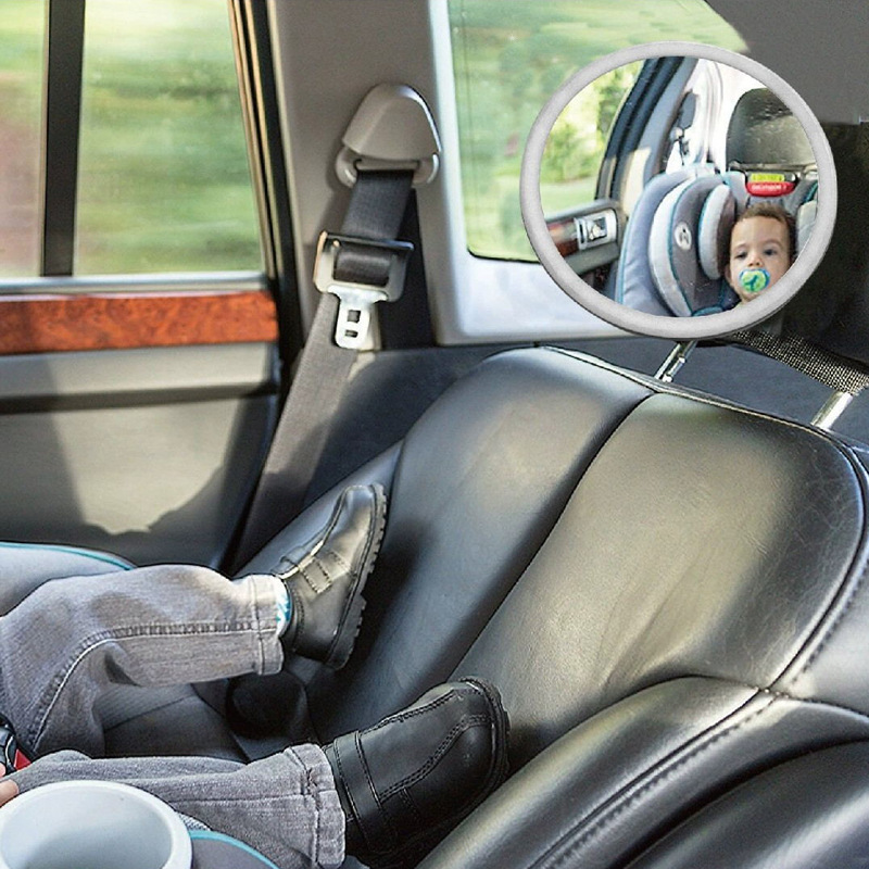 Rearview Mirror Car Rearview Mirror Children's Square Mirror Safety Seat Adjustable Rearview Mirror Car Interior Darling Baby