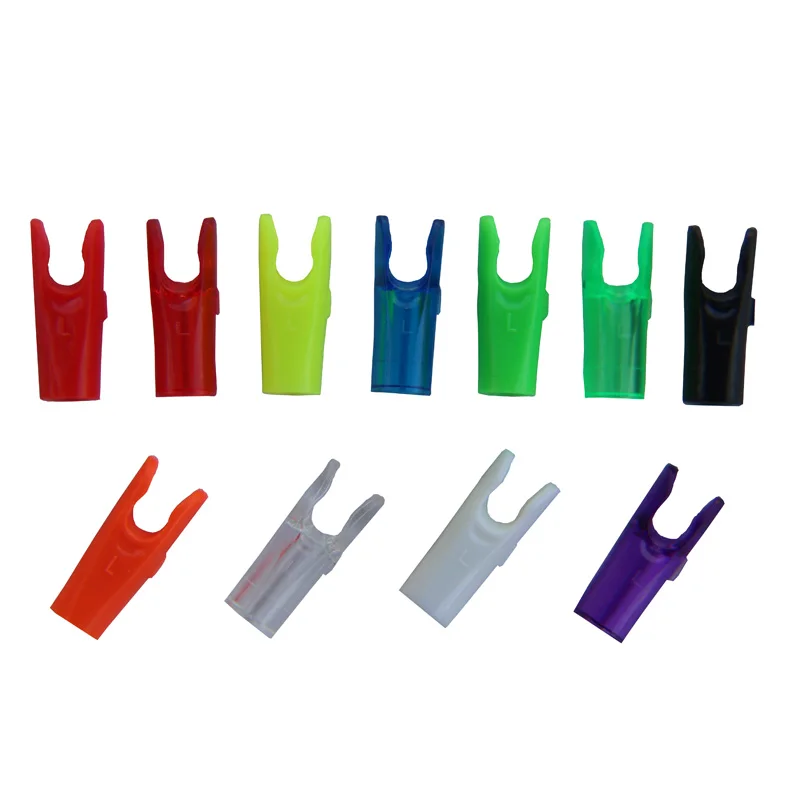 50 Uds. De pasadores de flecha, tamaño L y tamaño S para ID6.2mm ID4.2mm, eje de flecha de carbono, accesorio de tiro con arco DIY