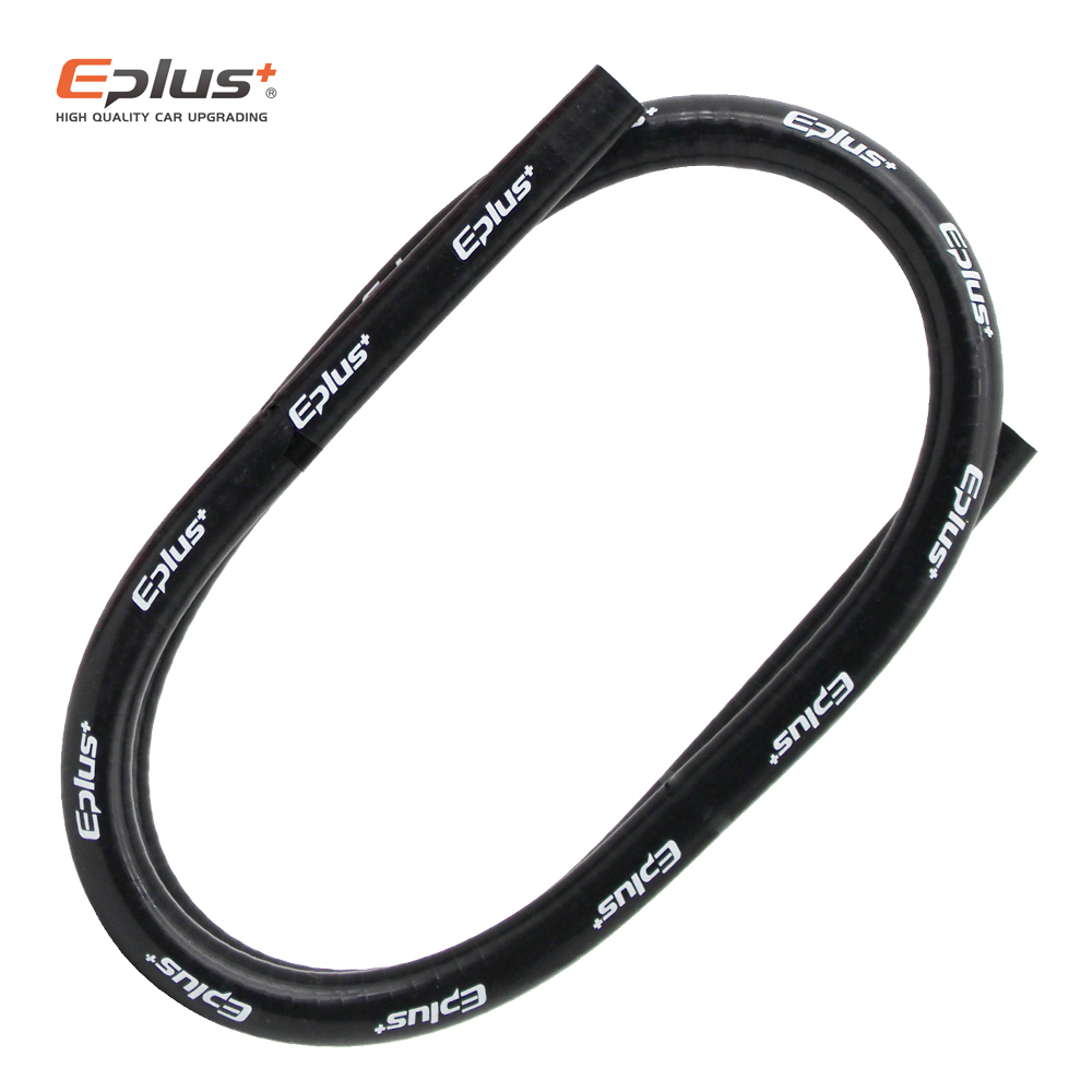 EPLUS 4-laags polyester siliconenslangen recht 1 meter automotor universele hoge temperatuur silicagelbuis zwart blauw rood