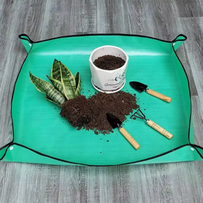 Pflanzenumtopfmatte, wasserdichte Umpflanzmatte, Sukkulenten-Topfmatte für den Innenbereich, tragbare Gartenmatte