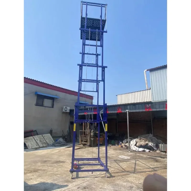 Galvanized Electric Scaffolding Construction Machine Steel Lift Tables Lifting Platform Truss Cranes for Building Safety Ladders