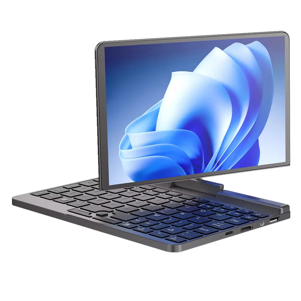 P8 Mini portátil Intel N150 Core 8 pulgadas 4800MHz 12.a generación portátiles Windows 11 LPDDR5 12GB 1TB BT5.2 Flip 180 °    Computadora portátil