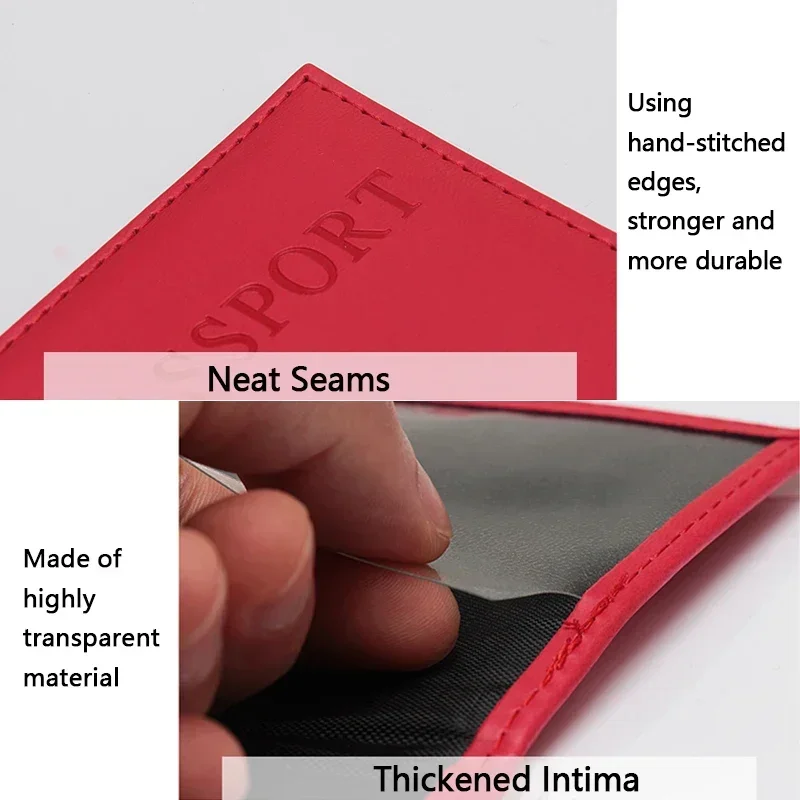 1 pc moda nova pu feminino titular do passaporte caso casal modelos meninas viagem capa de passaporte unisex caso de cartão homem titular do cartão carteira
