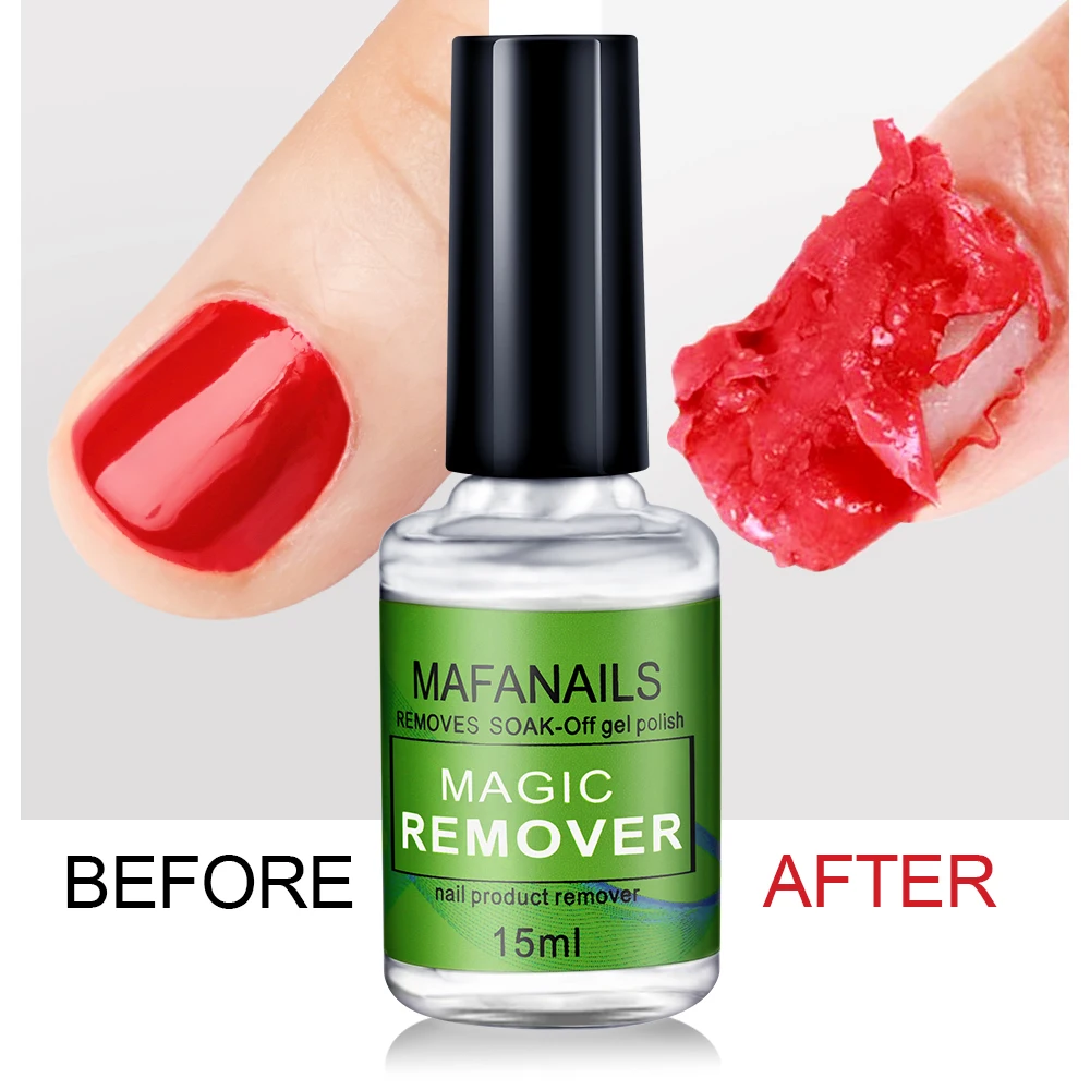 15 ml/ขวดเล็บเจล Remover Polish Soak-Off 3 นาทีได้อย่างรวดเร็วและง่ายดายลบเจล 0.5fl.Oz Professional ไม่ระคายเคือง