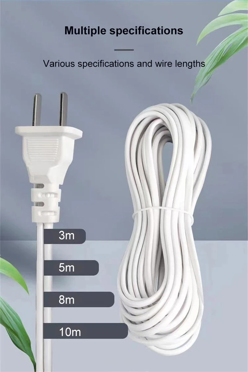 Bases de lámpara universales de 5/10m con interruptor, adaptador de enchufe de bombilla Led, soporte de lámpara de tornillo E27, accesorios, herramientas, suspensión de dos enchufes