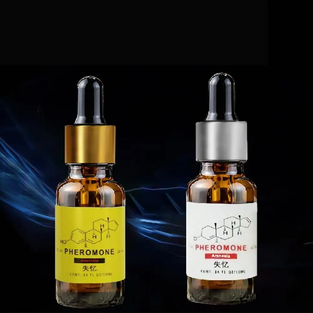 ฟีโรโมนสําหรับ Man ดึงดูดผู้หญิง Androstenone ฟีโรโมนทางเพศกระตุ้นกลิ่นหอมน้ํามันเจ้าชู้เซ็กซี่น้ําหอมผลิตภัณฑ์