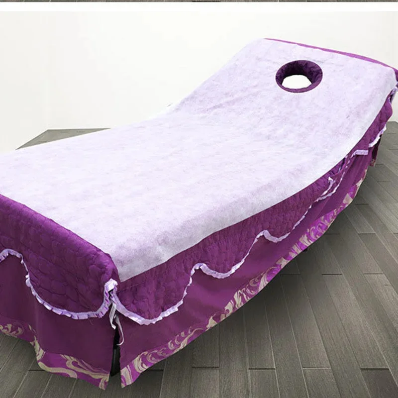 Dùng Một Lần Ga Giường Thẩm Spa Mỏng Dày SMS Tờ Vải Không Dệt Thoáng Khí Dùng Một Lần Du Lịch Khách Sạn Tờ