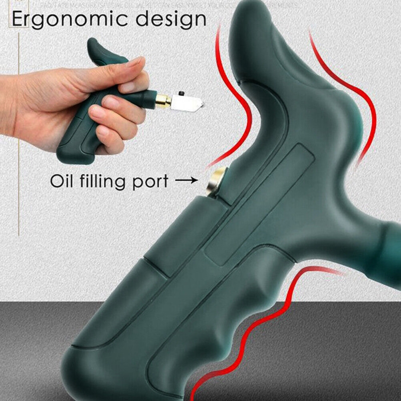 Specialty Tile Cutter Plastic Handle Carbide Head Glass Cutting Opener Scribing Knife Kit For Home Renovation DIY Cutting Tools