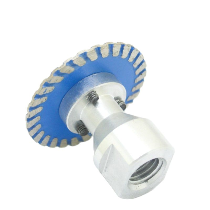 Mini Diamond Saw BIade M14 Thread With RemovabIe FIange Turbo Cutting Disc for Granite Marble Stone Concrete cutting  tool