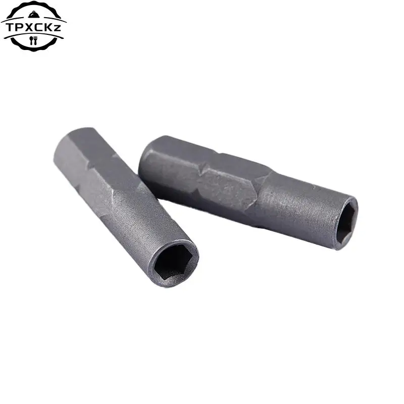1pc 6.35mm 1/4" Insert Bit Adapter To System 4mm Hex Shank Electric Screwdriver Tool Micro Bit Socket Adaptor Holder