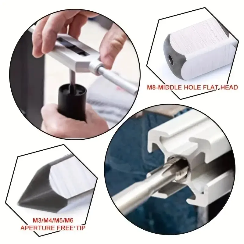 Ferramenta de chanfro manual, kit de rebarbação de tubo de cobre, raspador, reamer, removedor de rebarbas, conjunto para encanamento hvac