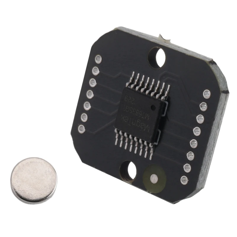 Módulo codificador magnético 3X MT6835, Motor sin escobillas PWM/SPI, codificador de 21 bits que puede reemplazar AS5048