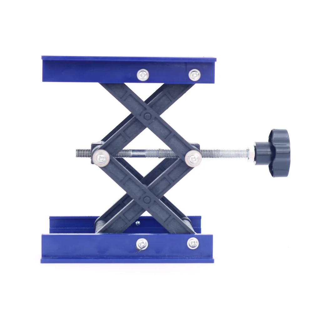 100x100mm 스테인레스 스틸 라우터 테이블 목공 조각 실험실 리프팅 스탠드 랙 플랫폼 목공 벤치