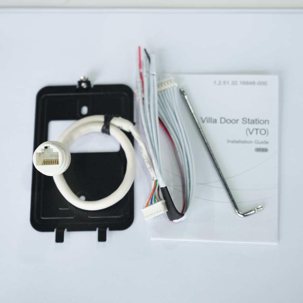 Dahua Dahua wielojęzyczny 2MP VTO2111D-P-S2 802.3af PoE IP Villa dzwonek do drzwi, wideodomofon, domofon IP, chmura P2P, stacja drzwiowa