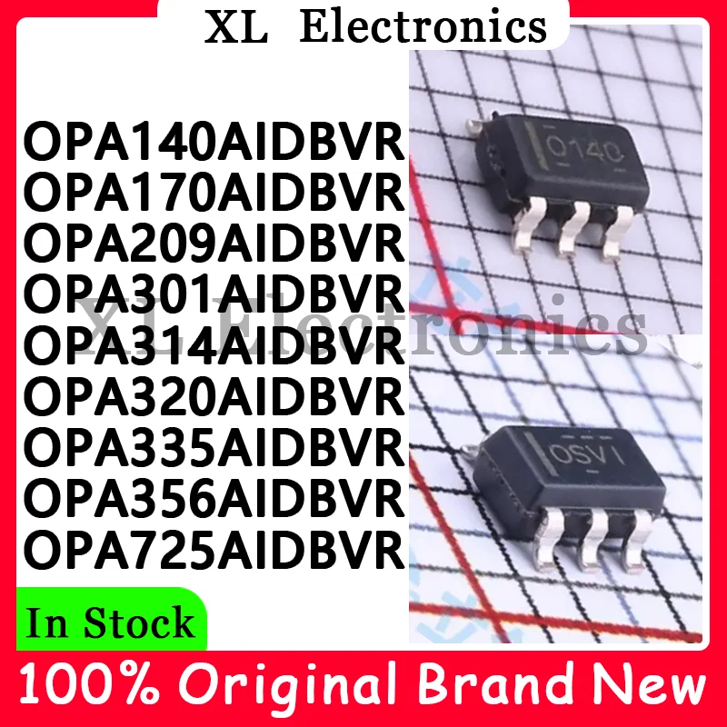 OPA140AIDBVR OPA170AIDBVR OPA209AIDBVR OPA301AIDBVR OPA314AIDBVR OPA320AIDBVR OPA335AIDBVR OPA356AIDBVR New Original