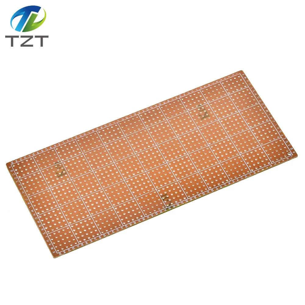 DIY Green 6.5*14.5CM Prototype Paper Board Universal Experiment Matrix Circuit Board 6.5x14.5CM