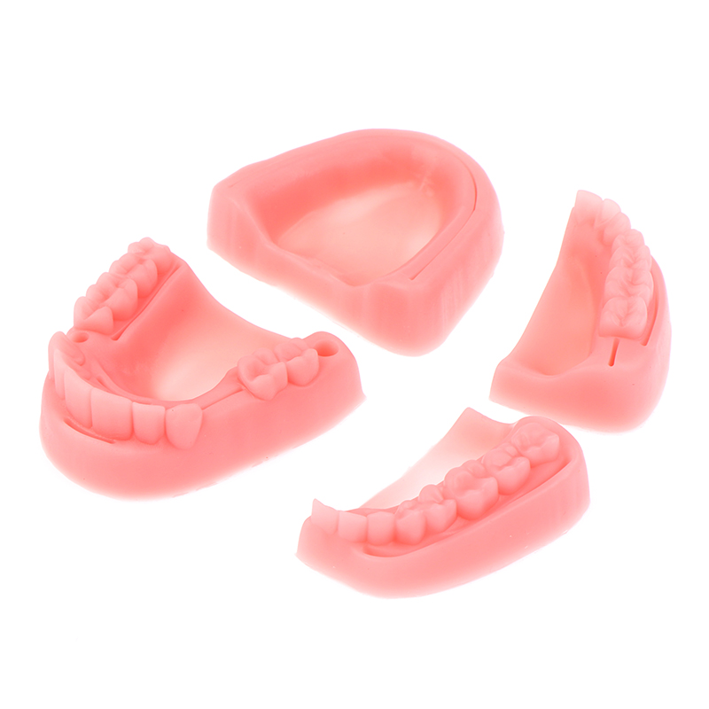 Módulo de Treinamento de Sutura Oral e Gum, Periodontite Silicone, Modelo, 2 PCs/Set, 4 PCs/Set