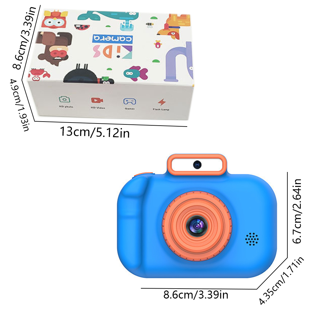 子供のためのミニデジタルビデオカメラ,自撮り写真,屋外写真,男の子と女の子のための教育玩具,誕生日プレゼント,h7