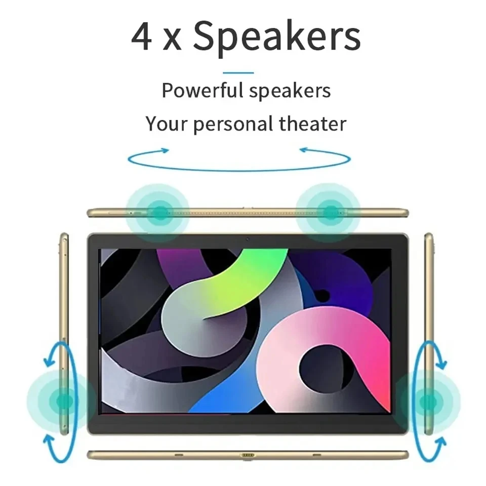 Large Screen 14.1 Inch Tablet Pc Android 12 tablet 12+256GB Phone Call Bluetooth 5G WiFi Pad For Educational/Sheet music/Kitchen