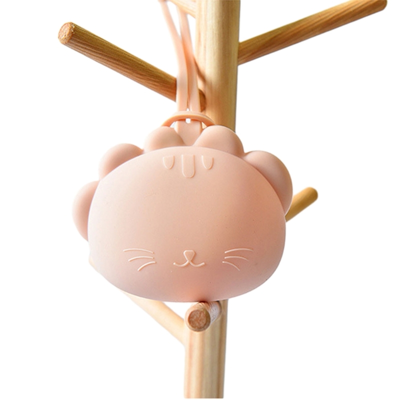 แบบพกพา Baby Pacifier กล่องเก็บกันฝุ่นการ์ตูนหูฟังกระเป๋าน่ารักจุกนมหลอก สำหรับทารกเด็กวัยหัดเดิน QX2D