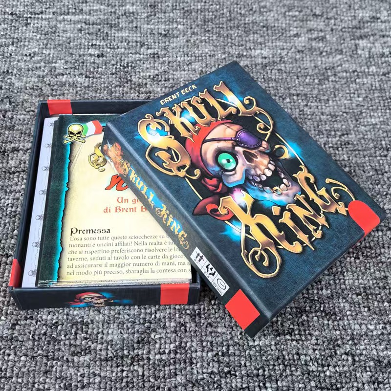 New English version Skull King Ultimate pirate game Hide your Kingdom creator card board game
