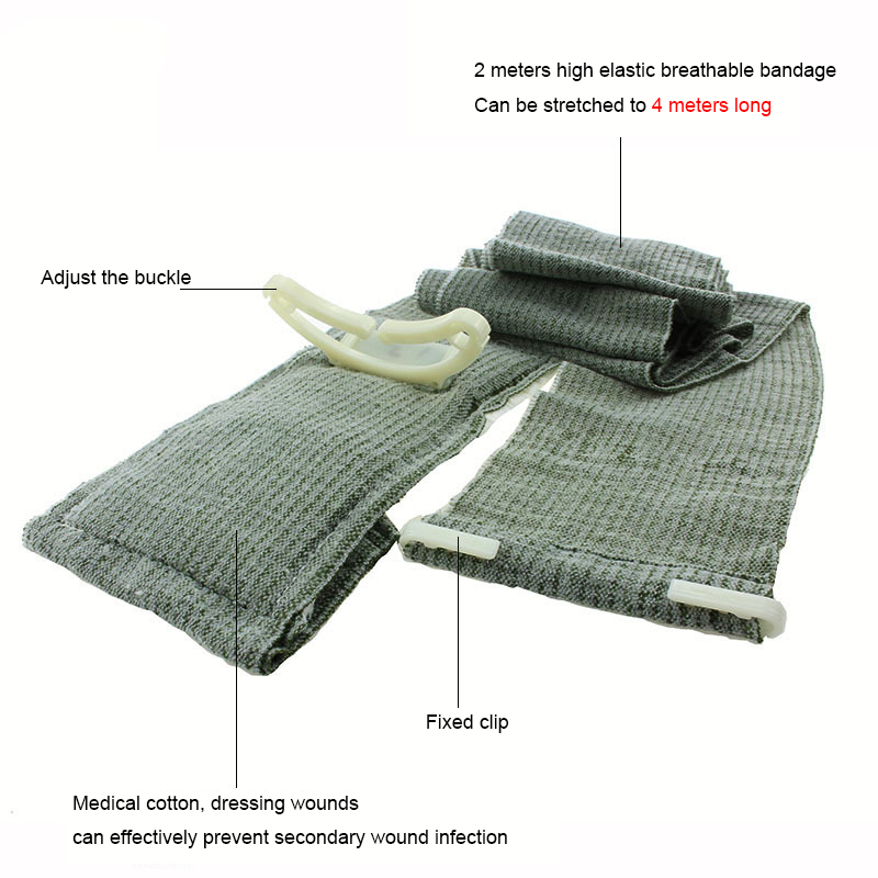 4 Zoll Rhino Rescue lsraeli Bandage WundDressing Notfallkompression für Kampfverband Erste Hilfe lFAK TraumaMilitär