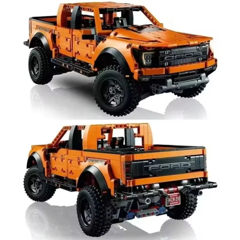 1379Pcsการวิเคราะห์42126 Ford Raptors F-150รถกระบะรถบรรทุกรถกีฬาBuilding Blocks Racingรถอิฐของเล่นสําหรับของขวัญเด็ก