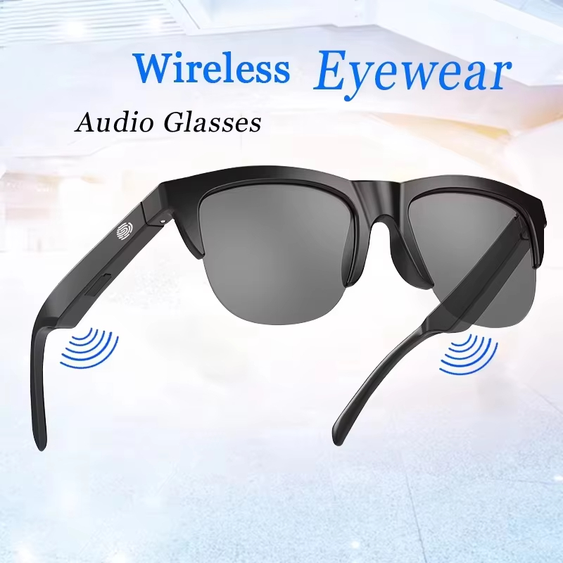 Smart Sonnenbrille Gläser Bluetooth Anruf Outdoor Sport Kopfhörer HIFI Blau Licht Wasserdicht Anti-UV Für Männer Und Frauen