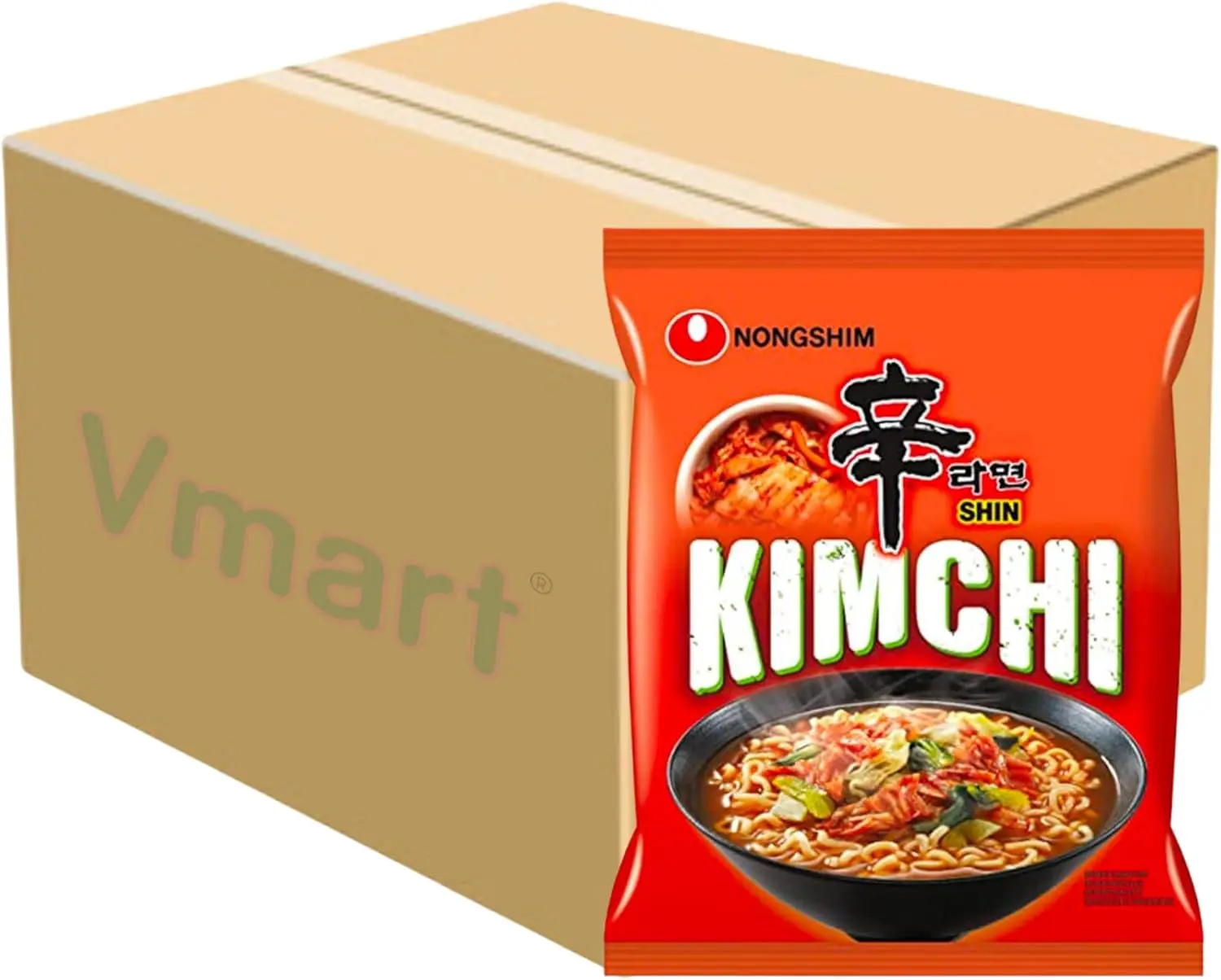 NongShim Kimchii Noodle Soup (Pack of 20)