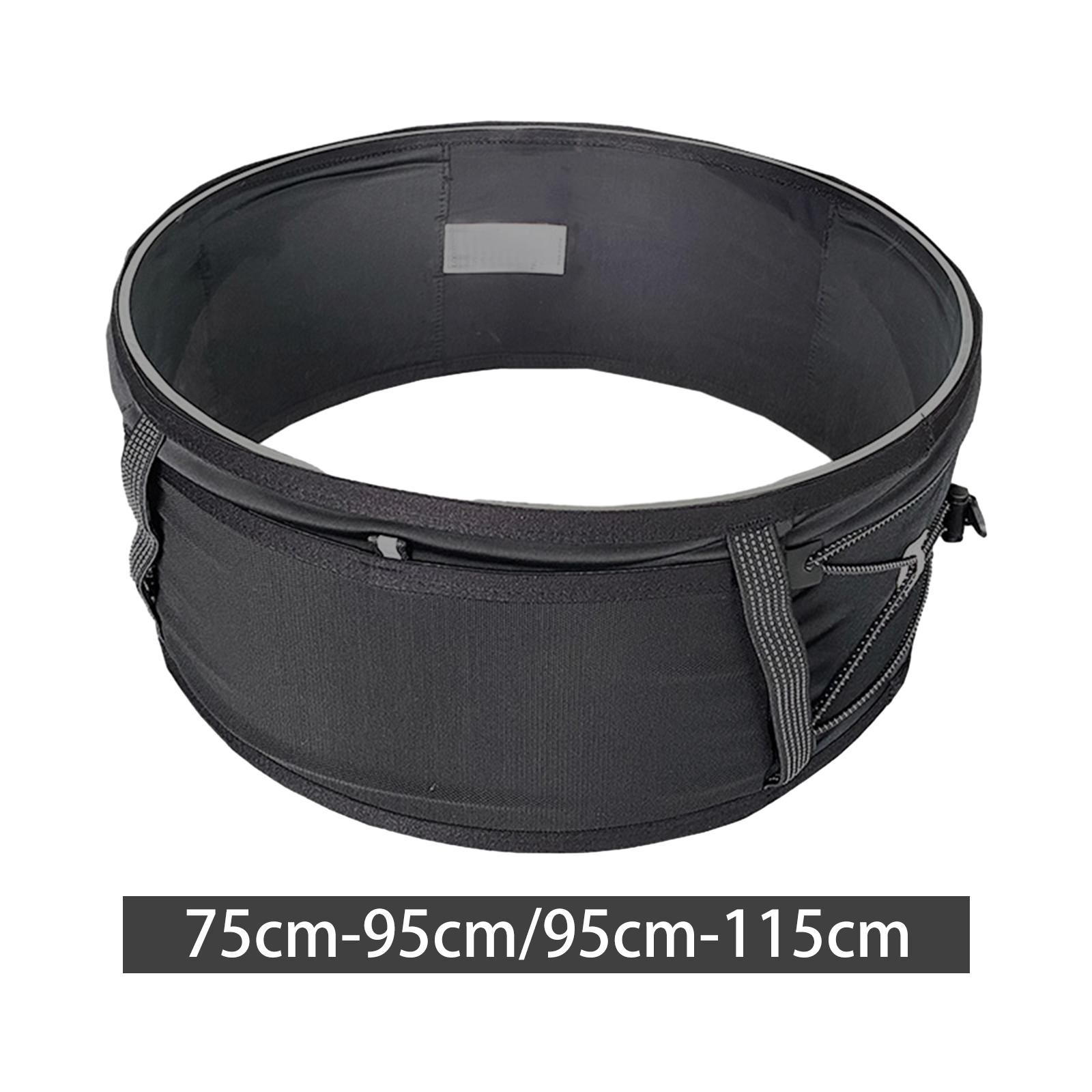 Cinturón para correr, riñonera con cordón ajustable portátil para ciclismo, trotar, gimnasio