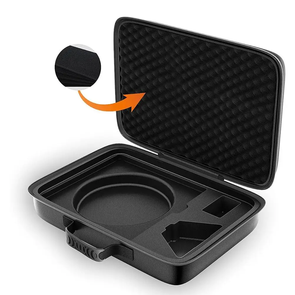1pc caso de transporte duro para starlink mini kit caso viagem caso armazenamento à prova dwaterproof água saco proteção com vários compartimentos