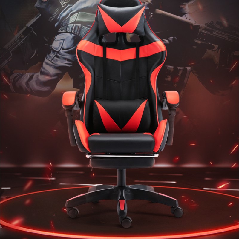 Gaming Chair Home Internet Cafe Computer Swivel Chair Elastic Office Princess Broadcast Swivel Chair Sedia Gaming Home Camping