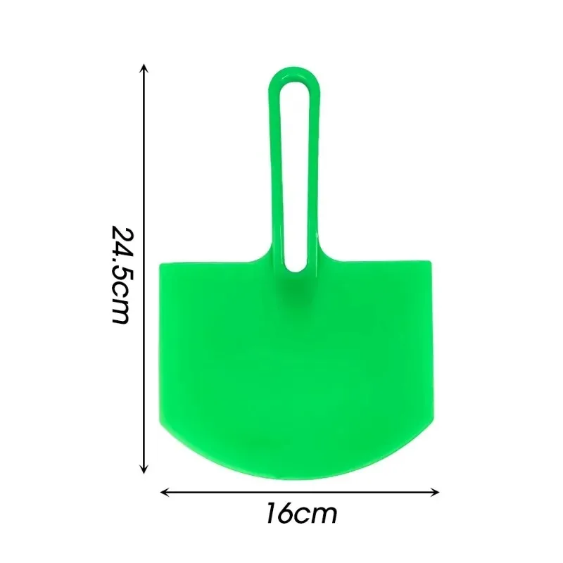 1Pc Curved Bucket Scoop Putty Knife Scraper Spackle Paint for Drywall Finishing Plaster Scraping Decals Patch Construction Tools