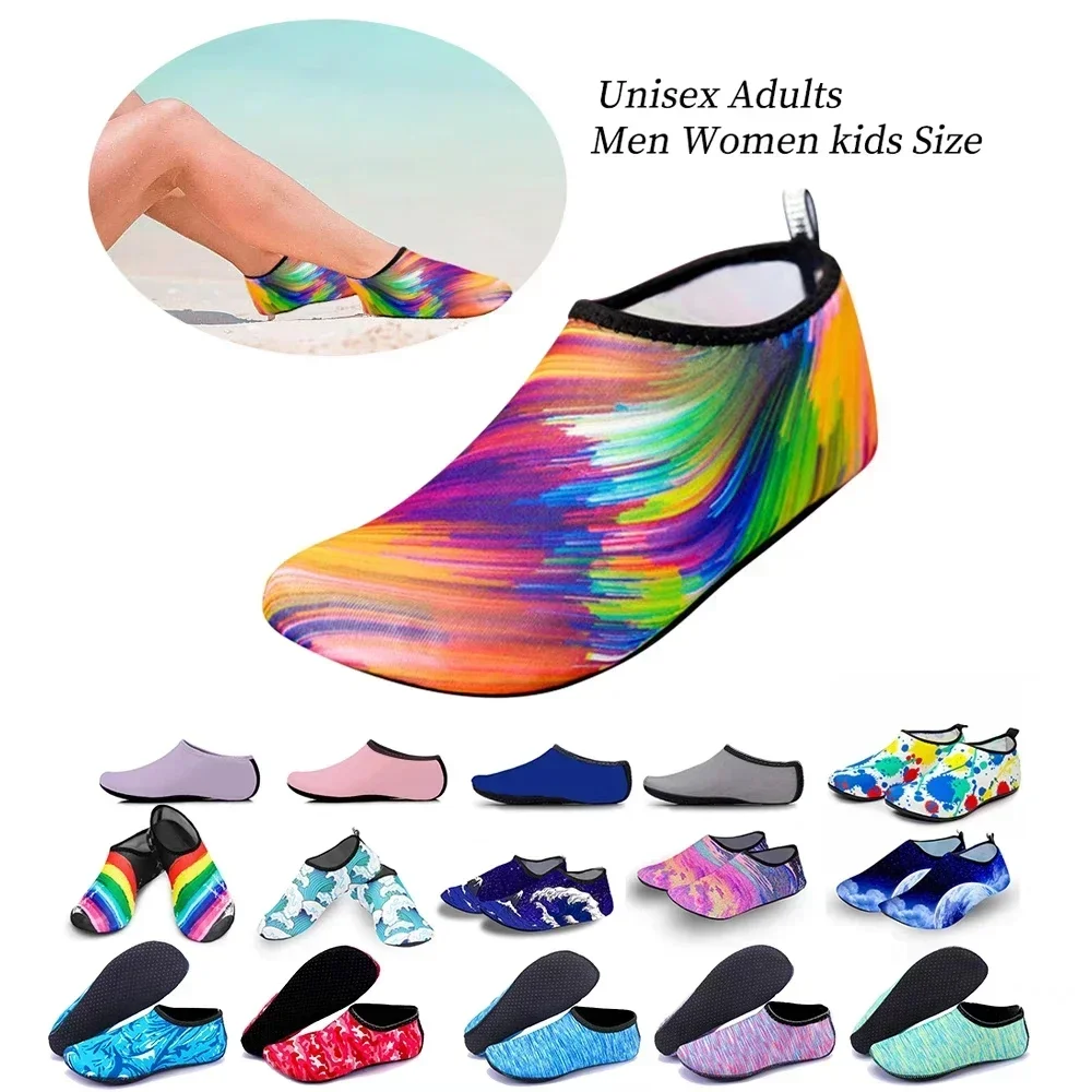 Water Non-Slip Sneaker Shoes Swimming Diving Socks Summer Beach Socks Flat Snorkeling foot shoe cover Seaside Sock Slipper