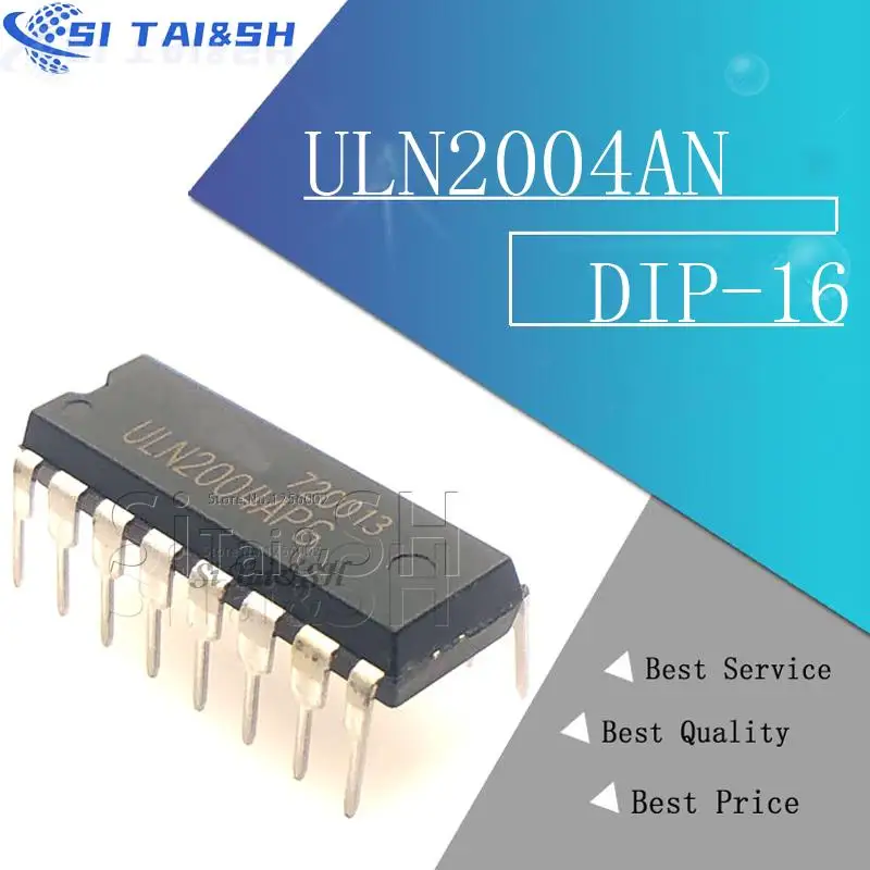 10 PCS ULN2004AN ULN2004A ULN2004 ULN2004APG sistema de dados novo e original