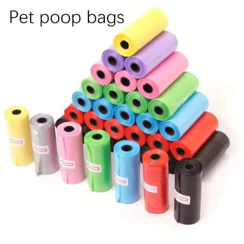 Borsa per cacca per cani Borsa per cacca per pulizia esterna Forniture per animali domestici pulite per esterni per borsa per rifiuti di ricarica per cani Fornitura per animali domestici