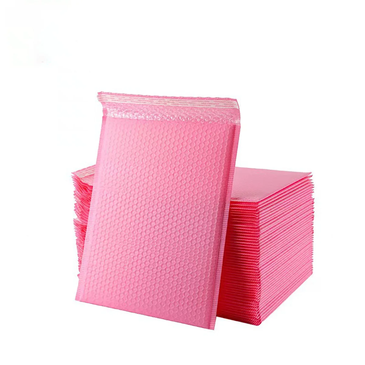 20pcs Bolha Mailers Rosa Poly Bubble Mailer Envelopes acolchoados com vedação automática