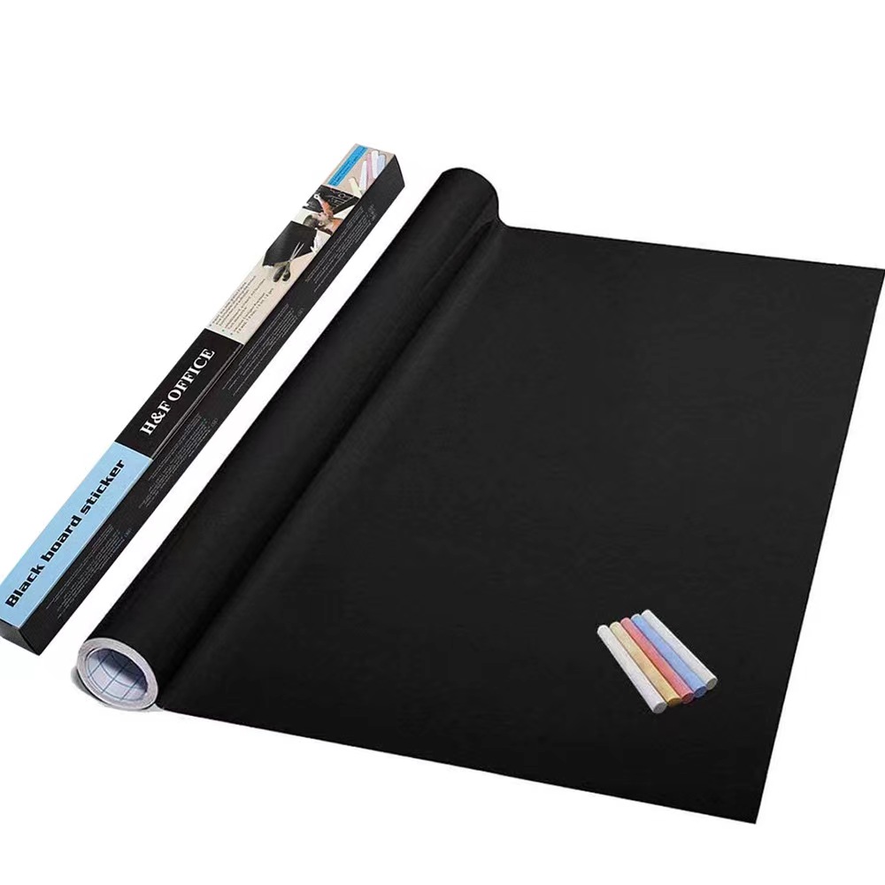 Blackboard Stickers Chalk Board Erasable PVC Draw Mural Decor ChalkBoard Wall Sticker for Kids Rooms Bedroom Office 45x200cm