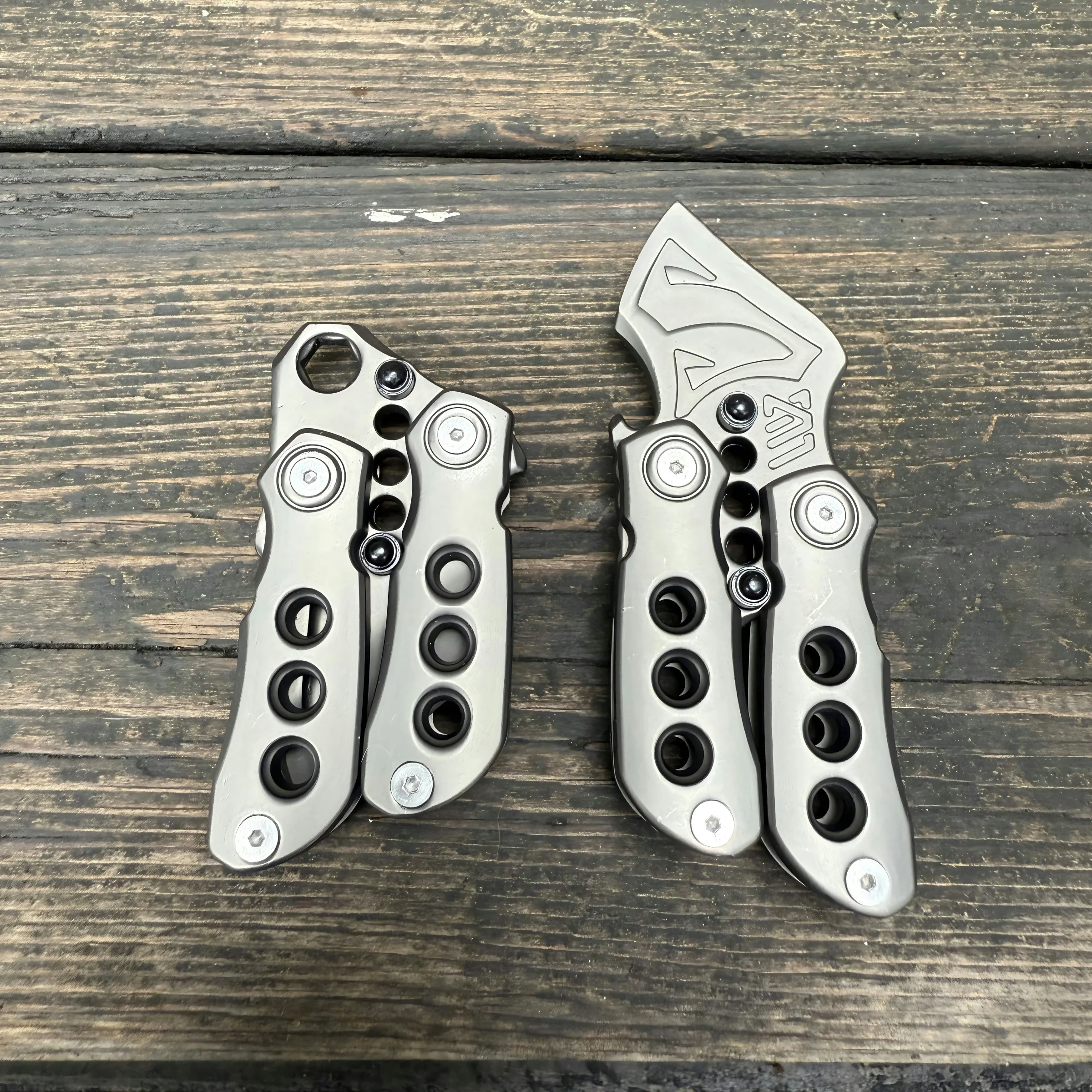 แม่เหล็ก Fidget เหรียญ EDC ผู้ใหญ่ Decompression ของเล่นความวิตกกังวลและความเครียดบรรเทา Multifunctional crowbar Fidget Slider Spinner ของขวัญ
