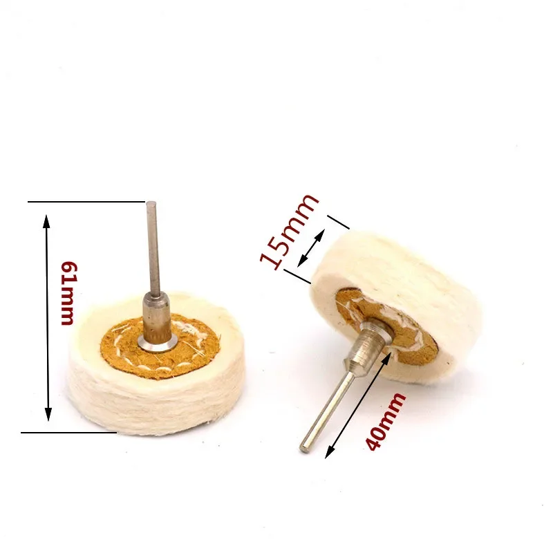 Ruota per lucidatura da 50 mm Ruota per lucidatura in tessuto Oro Argento Gioielli Tampone per lucidatura a specchio per accessori per utensili elettrici per smerigliatrice
