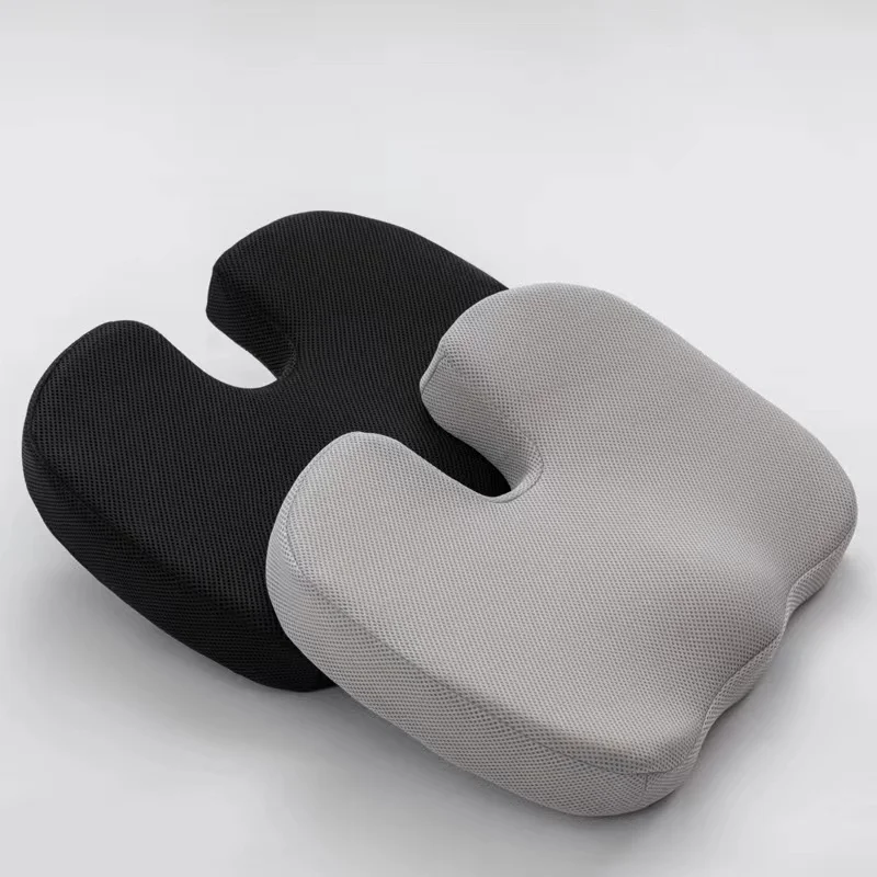 เบาะรองนั่งเบาะเก้าอี้สํานักงาน Coccyx Orthopedic Memory Foam U ที่นั่งเก้าอี้นวดเบาะ Pad เบาะนวดรถยนต์