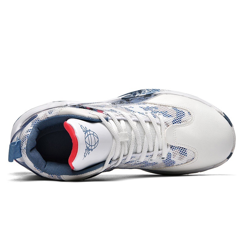 Herren-Basketballschuhe, gepolsterte, atmungsaktive Turnschuhe, Zugsportler, Damen-Basketball-Turnschuhe, Straßen-Basketball-Stiefel