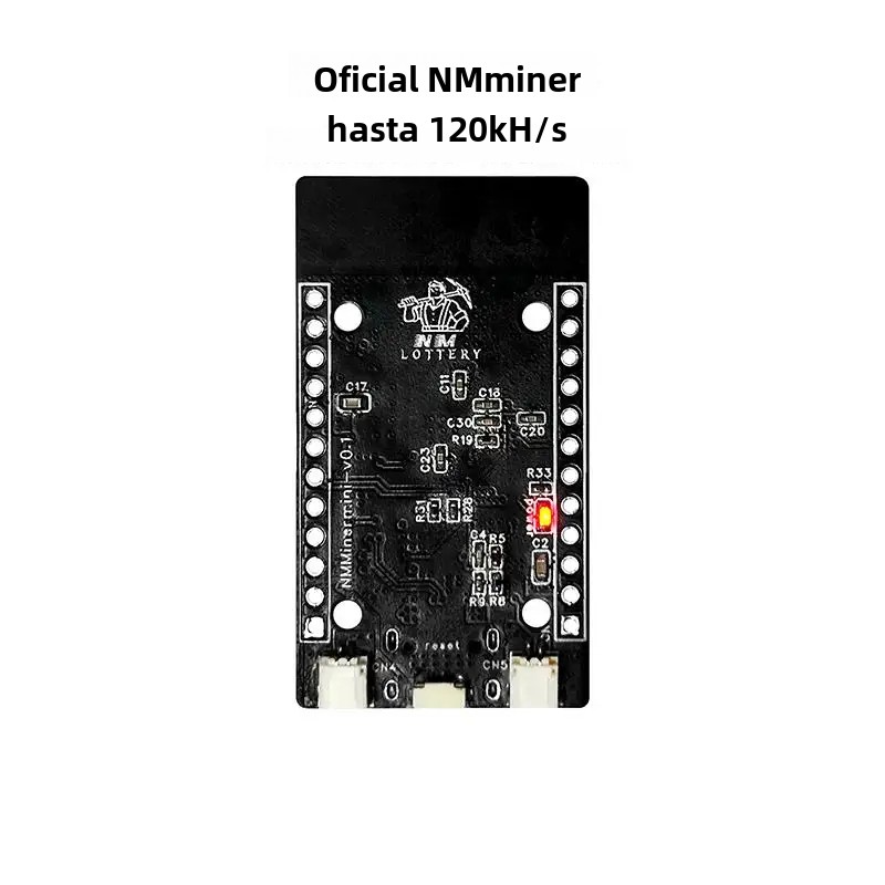 Nueva cadena oficial de NMMiner, regalo de Navidad de la suerte, BTC Solo Lottery Ticket Miner 117KH * 8 = 936KH/s, nerdminer más alto v2