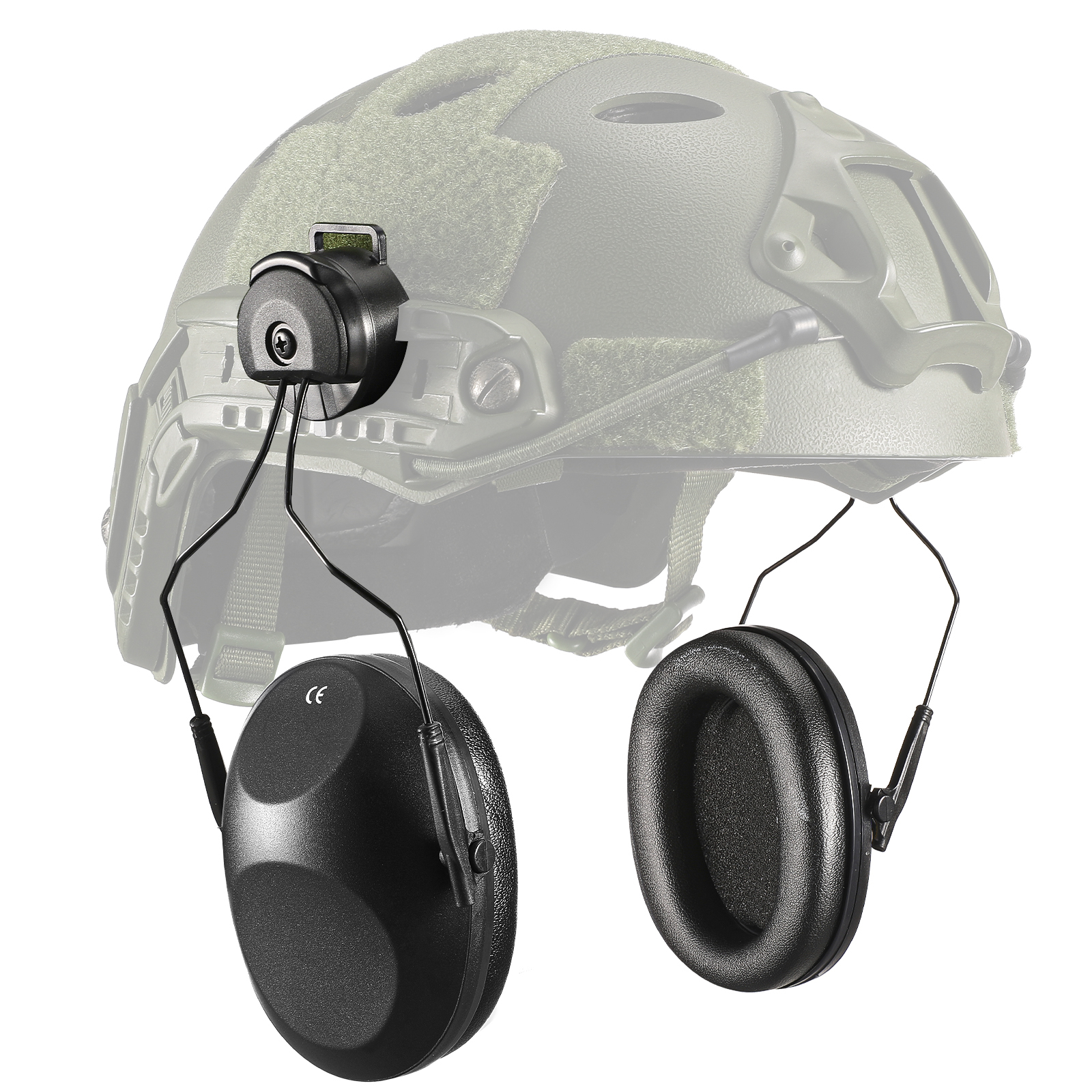 Anti-Noise Ear Plugs Tactical Hunting Folding Ear Defenders Ear Protector Ear Muff Hearing Protection Soundproof For Shooting