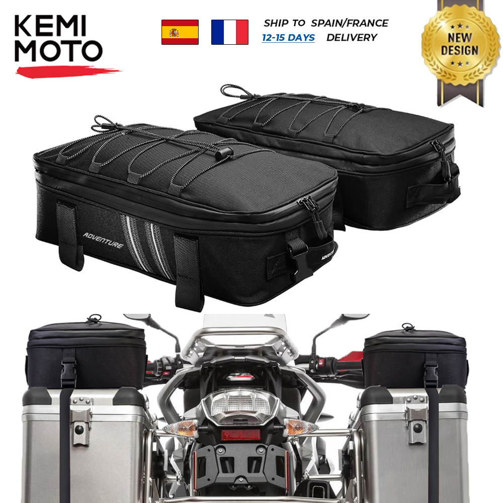 Xe Máy Panniers Túi Hành Lý Túi Dành Cho Xe Honda Châu Phi Sinh Đôi CRF1100L CRF 1000 750 850 Phiêu Lưu CRF1000L Universaty Túi