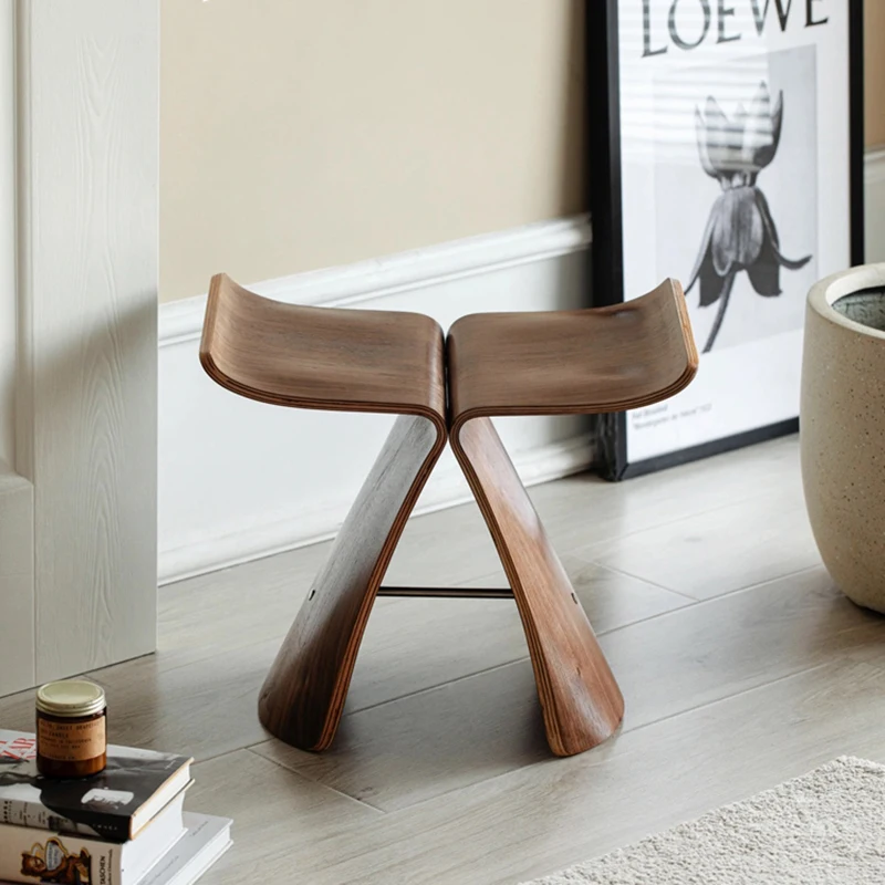 Đồ Nội Thất Bướm Phân Ghế Sofa Phòng Khách Ghế Hiên Nhà Giày Thay Đổi Phân Nhỏ Cuốn Sáng Tạo Di Động Ghế Ngồi Ghế Dành Cho Giải Trí
