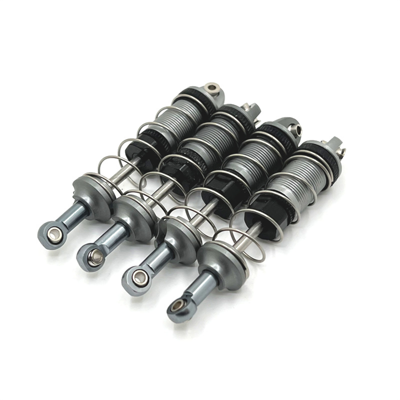 RC รถ 4pcs โลหะโช้คอัพน้ํามัน Damper สําหรับ SCY 16101 16102 16103 1/16 RC รถอะไหล่อัพเกรดอุปกรณ์เสริม