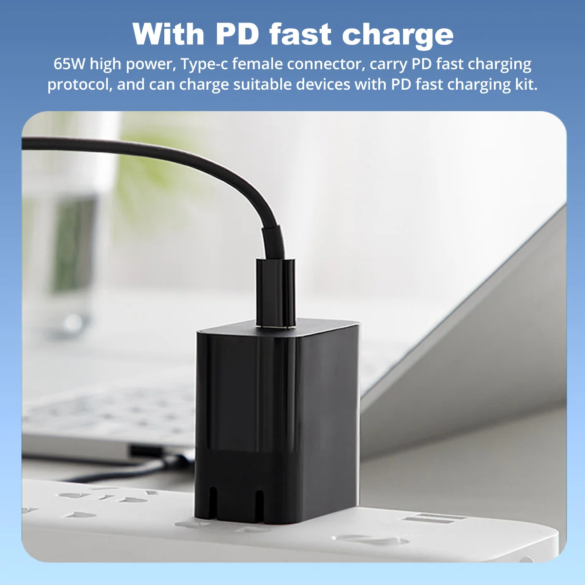PD 100 ワット USB タイプ C メス - DC オスアダプタ Lenovo Thinkpad USB-C 高速充電ケーブルコンバータスクエア PD プラグ