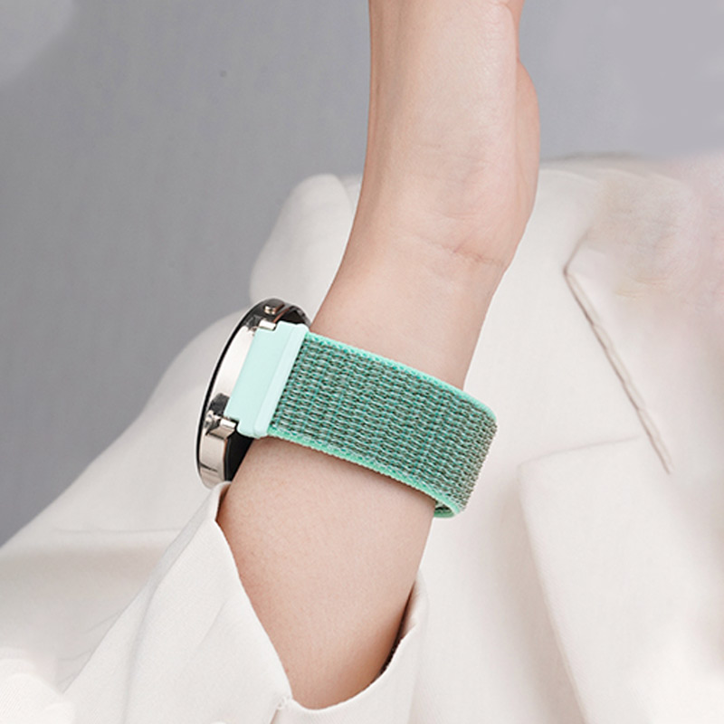 20mm 22mm Band For Samsung Galaxy Watch 7/FE/6/5/4/5pro/4/6 Classic Nylon loop sport bracelet huawei watch GT 5-4-2-2e-3 Strap